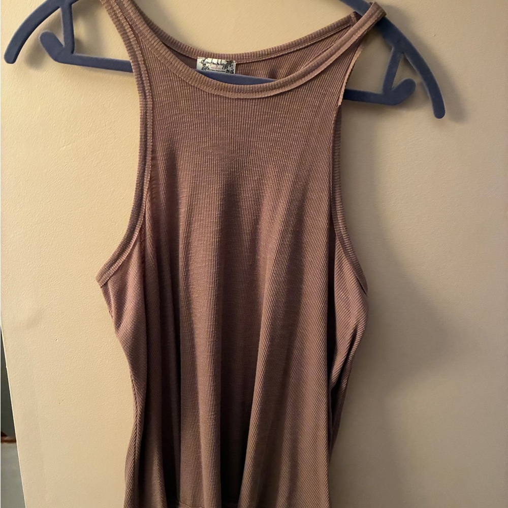 Free People Ribbed Tank Top